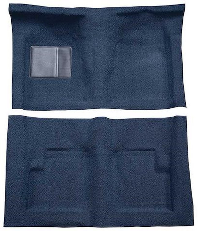 F9194212 1969-71 Torino/Fairlane Convertible w/ Column Shift; Molded Loop Carpet; Kit; Dark Blue