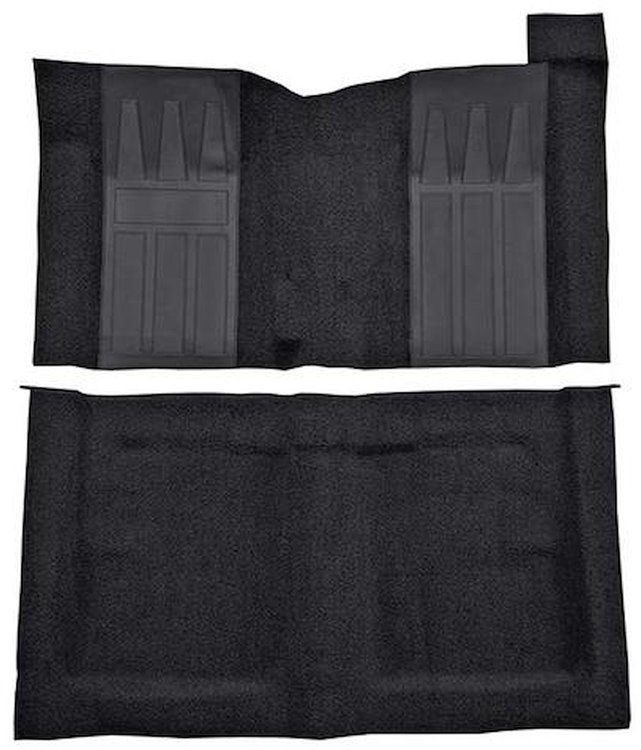 F9194501 1969-71 Torino GT 2-Door Hardtop/1969-70 Ranchero GT w/ 4-Speed; Loop Carpet; Kit w/; Black Inserts; Black