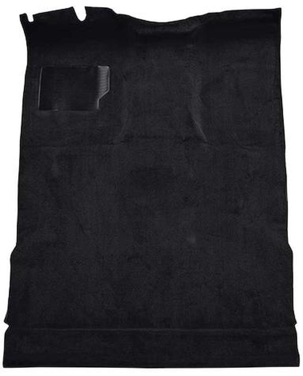 F9208001 1974-79 Ford F-Series Extra Cab w/ Low Tunnel; Molded; Cutpile Carpet; Kit; Black