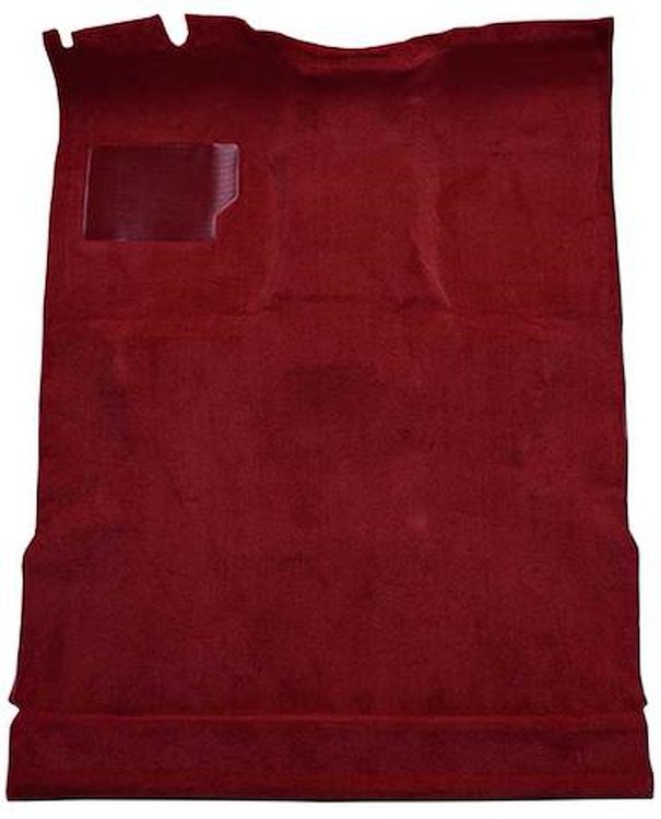 F9208015 1974-79 Ford F-Series Extra Cab w/ Low Tunnel; Molded; Cutpile Carpet; Kit; Maroon