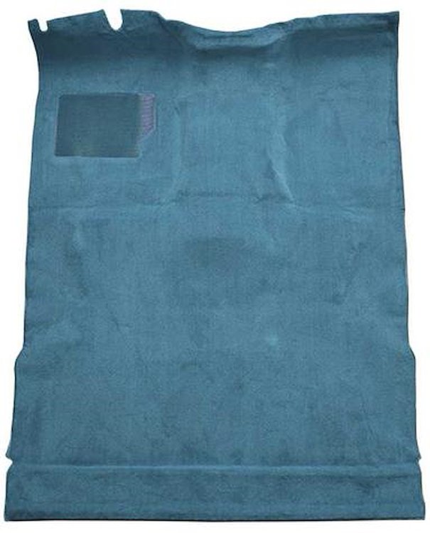 F9208031 1974-79 Ford F-Series Extra Cab w/ Low Tunnel; Molded; Cutpile Carpet; Kit; Blue