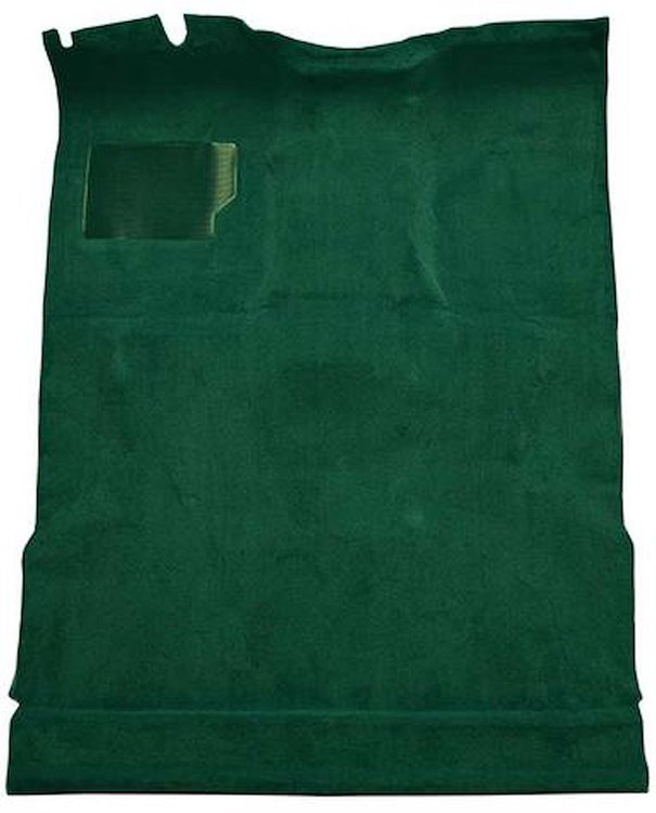 F9208046 1974-79 Ford F-Series Extra Cab w/ Low Tunnel; Molded; Cutpile Carpet; Kit; Jade Green