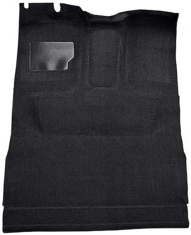 F9208101 1974-79 Ford F-Series Extra Cab w/ High Tunnel; Molded; Cutpile Carpet; Kit; Black