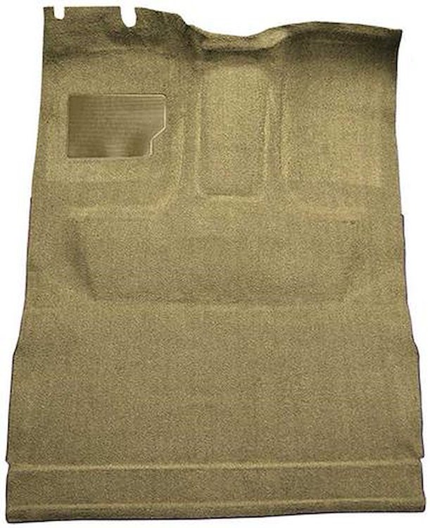 F9208105 1974-79 Ford F-Series Extra Cab w/ High Tunnel; Molded; Cutpile Carpet; Kit; Gold