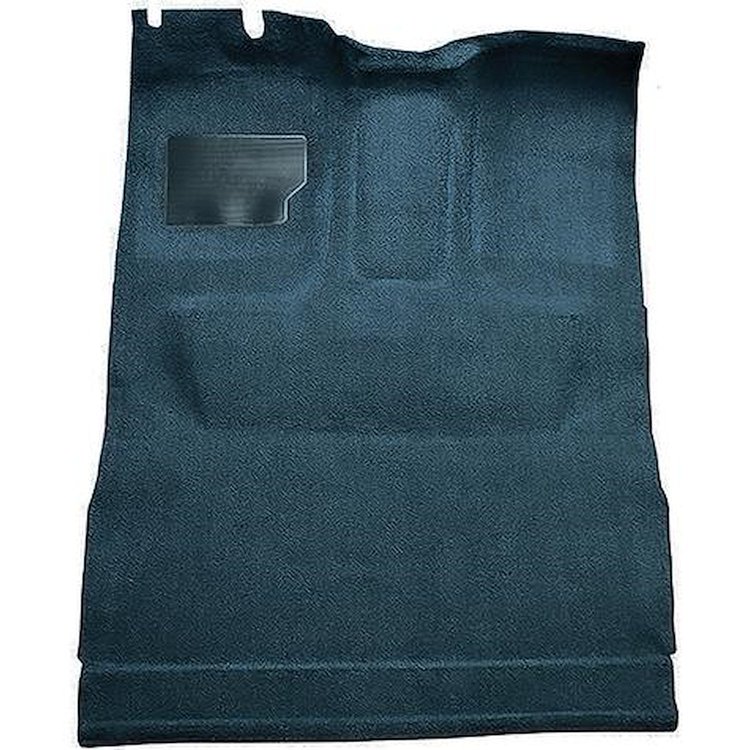 F9208108 1974-79 Ford F-Series Extra Cab w/ High Tunnel; Molded; Cutpile Carpet; Kit; Blue