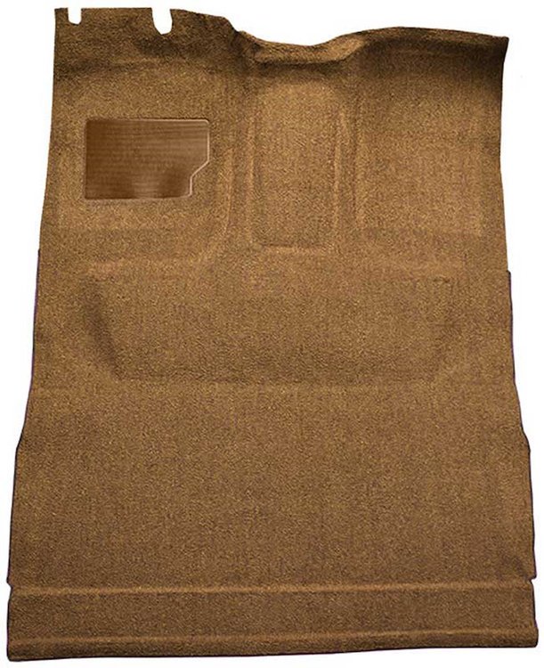 F9208118 1974-79 Ford F-Series Extra Cab w/ High Tunnel; Molded; Cutpile Carpet; Kit; Dark Saddle