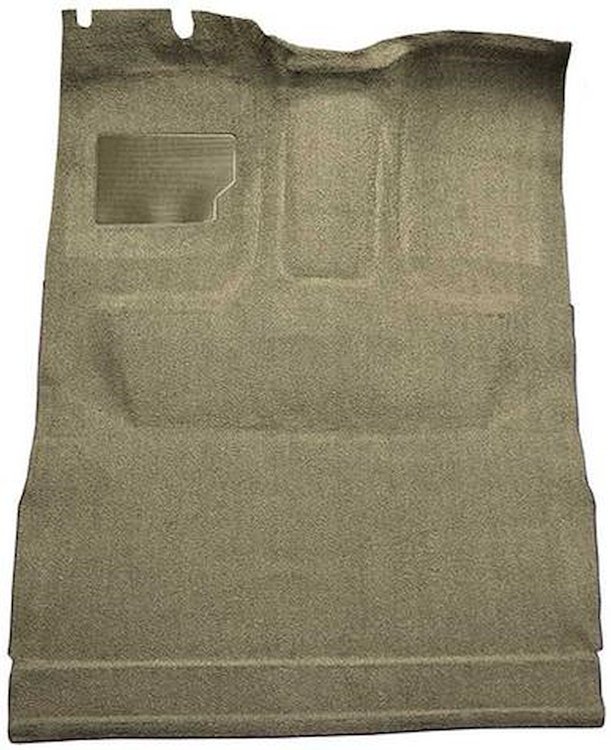 F9208167 1974-79 Ford F-Series Extra Cab w/ High Tunnel; Molded; Cutpile Carpet; Kit; Medium Doeskin