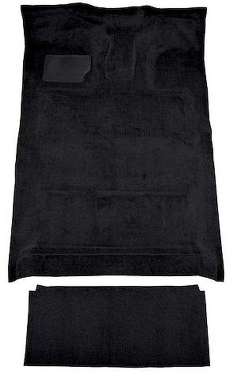 F9211101 1990-96 Ford F-350 Crew Cab Automatic w/ Electric 4WD & Low Tunnel; Cutpile Carpet; Kit; Black
