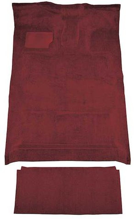 F9211115 1990-96 Ford F-350 Crew Cab Automatic w/ Electric 4WD & Low Tunnel; Cutpile Carpet; Kit; Maroon