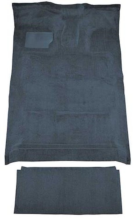 F9211163 1990-96 Ford F-350 Crew Cab Automatic w/ Electric 4WD & Low Tunnel; Cutpile Carpet; Kit; Crystal Blue
