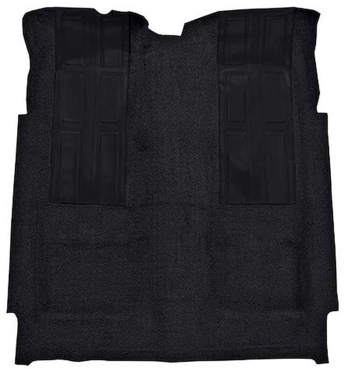 F9220501 1972-73 Ford Torino GT 2-Door Hardtop Automatic; Loop Carpet; Kit w/ 2; Black Inserts; Black