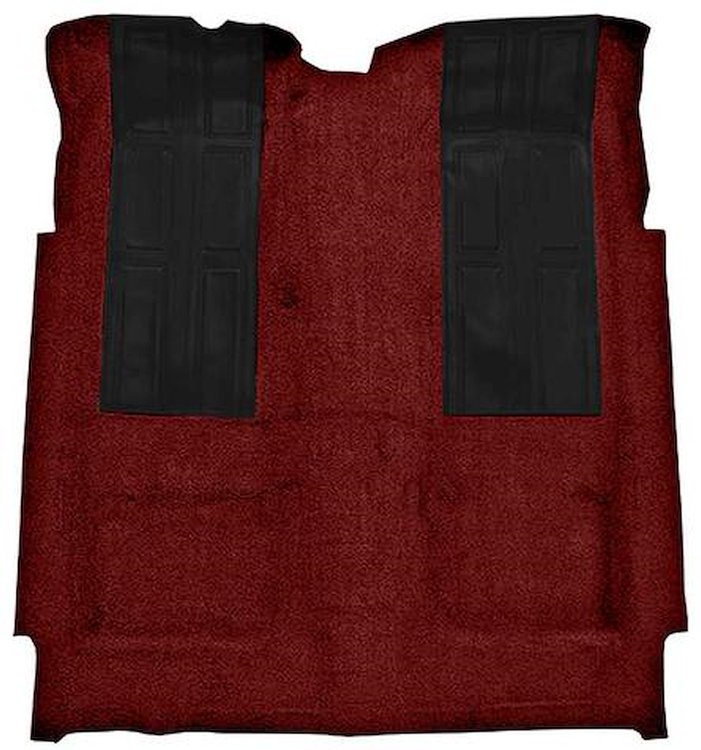 F9220515 1972-73 Ford Torino GT 2-Door Hardtop Automatic; Loop Carpet; Kit w/ 2; Black Inserts; Maroon