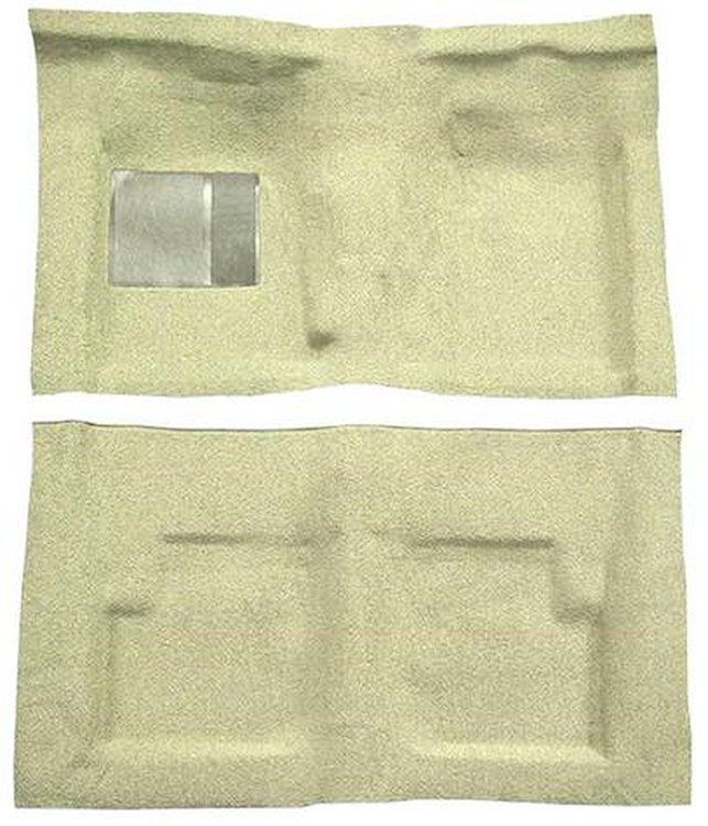 F9229344 1966-71 Fairlane/Torino Convertible w/ Floor Shift - Molded Loop Carpet Kit - Fawn Sandalwood