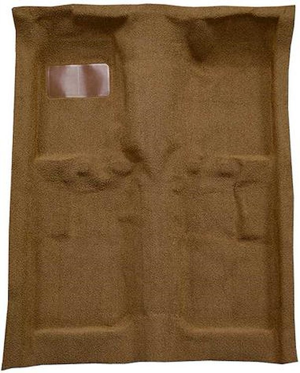 F9235724 1974-77 Maverick/Comet 4-Door; Molded; Cutpile Carpet; Kit; Saddle