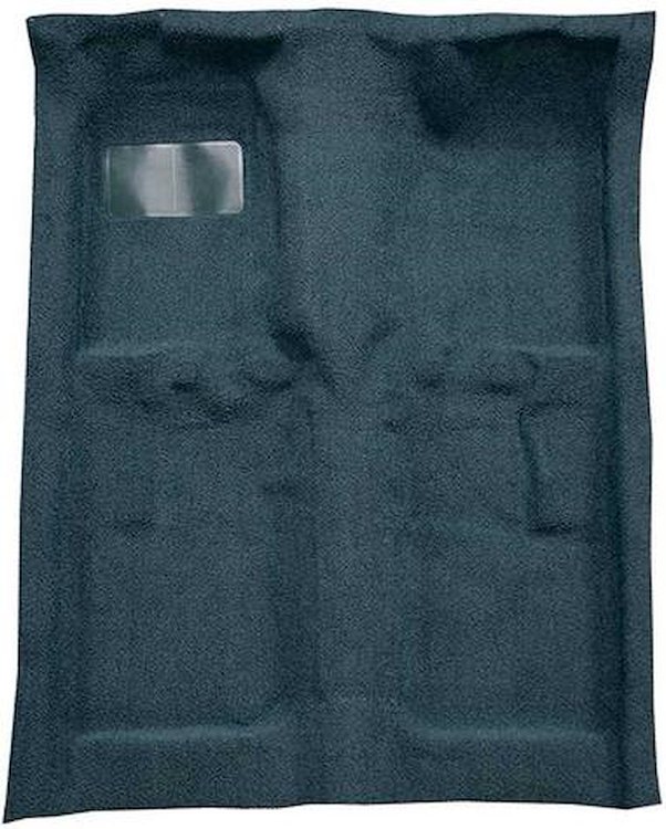 F9235753 1974-77 Maverick/Comet 4-Door; Molded; Cutpile Carpet; Kit; Dark Blue