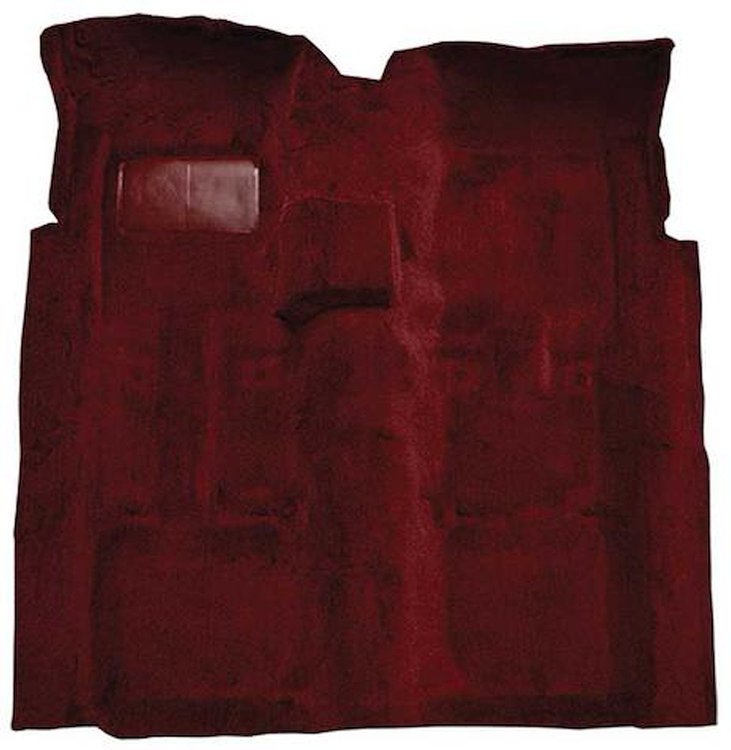 F9244315 1974-79 Ford Ranchero 4-Speed; Molded; Cutpile Carpet; Kit; Maroon