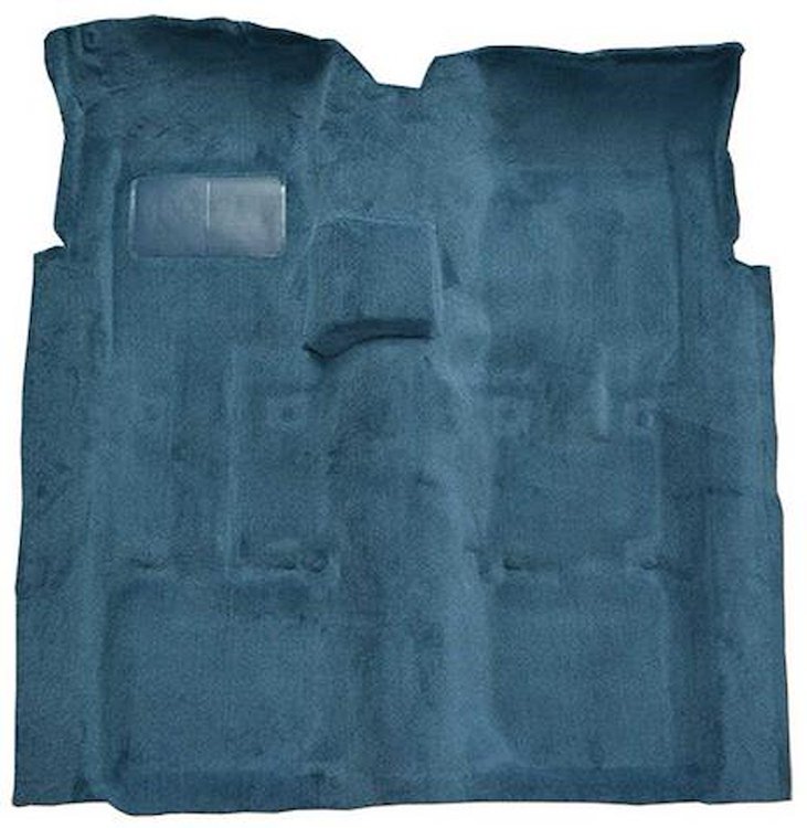F9244331 1974-79 Ford Ranchero 4-Speed; Molded; Cutpile Carpet; Kit; Blue
