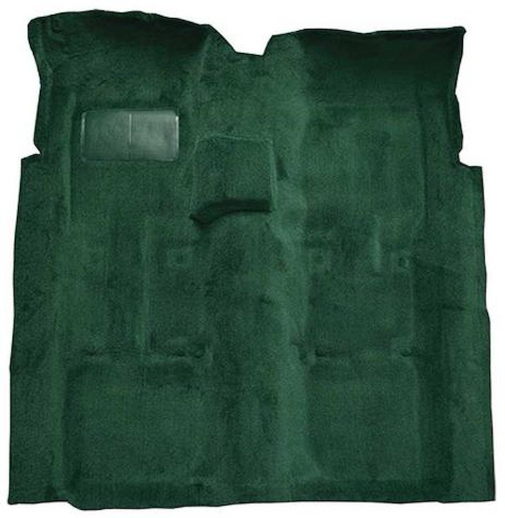 F9244346 1974-79 Ford Ranchero 4-Speed; Molded; Cutpile Carpet; Kit; Jade Green