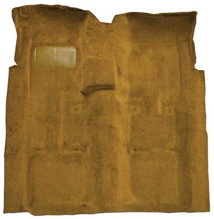 F9244350 1974-79 Ford Ranchero 4-Speed; Molded; Cutpile Carpet; Kit; Chamoise