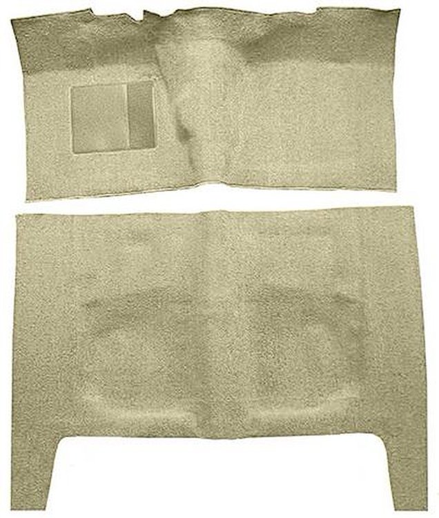 F9244944 1963-64 Ford Galaxie 4-Door Sedan w/ Flat Front & Floor Shift; Loop Carpet; Kit; Fawn Sandalwood