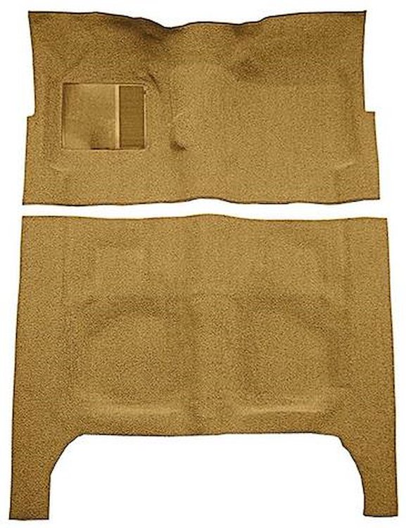 F9245069 1963-64 Ford Galaxie 4-Door Sedan w/ Foot Wells & Floor Shift; Loop Carpet; Kit; Medium Saddle