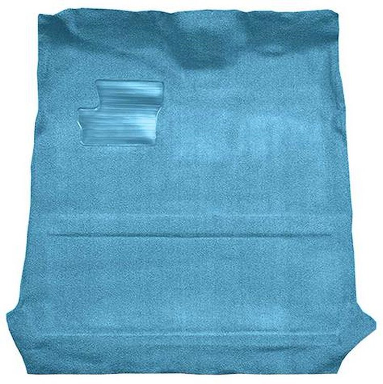 F9253541 1953-56 Ford F-100 Column Shift Automatic/3-Speed; Molded Loop Carpet; Kit; Medium Blue