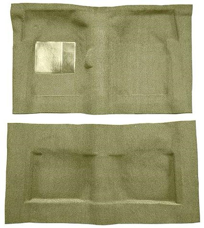 F9259409 1965-68 Galaxie 2-Door Fastback/Convertible w/ Floor Shift; Molded Loop Carpet; Kit; Ivy Gold