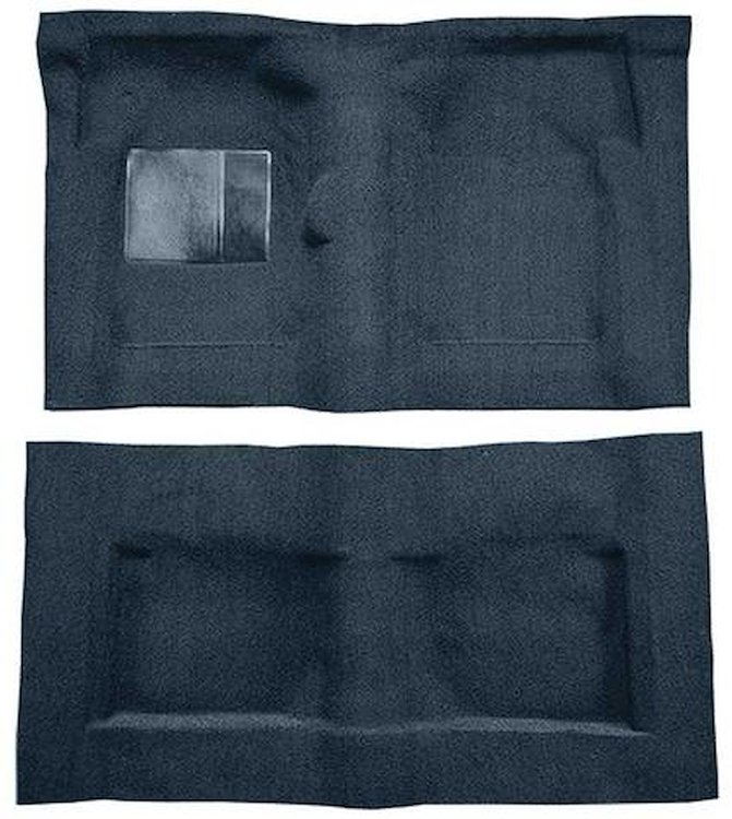 F9259412 1965-68 Galaxie 2-Door Fastback/Convertible w/ Floor Shift; Molded Loop Carpet; Kit; Dark Blue