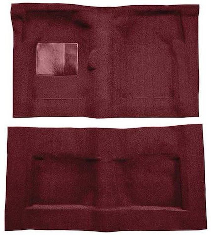 F9259415 1965-68 Galaxie 2-Door Fastback/Convertible w/ Floor Shift; Molded Loop Carpet; Kit; Maroon