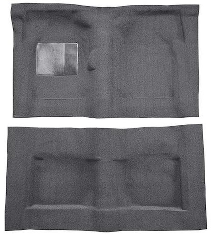 F9259447 1965-68 Galaxie 2-Door Fastback/Convertible w/ Floor Shift; Molded Loop Carpet; Kit; Gunmetal Gray