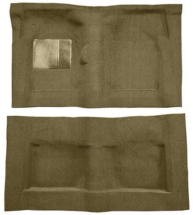 F9259469 1965-68 Galaxie 2-Door Fastback/Convertible w/ Floor Shift; Molded Loop Carpet; Kit; Medium Saddle