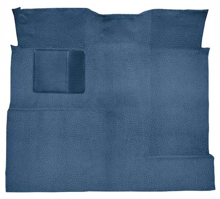 F9273741 1966-73 Ford Bronco; Passenger Area; Loop Carpet; Kit; Medium Blue