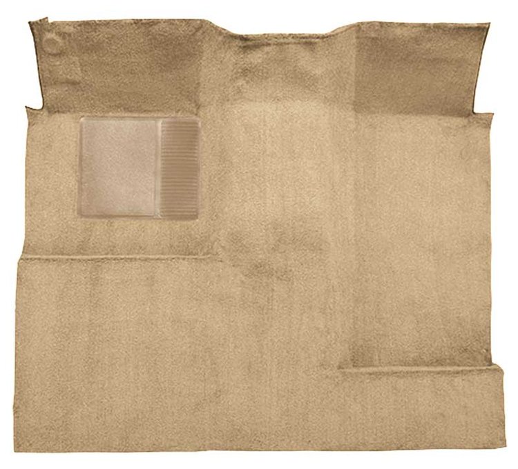 F9273744 1966-73 Ford Bronco; Passenger Area; Loop Carpet; Kit; Fawn Sandalwood