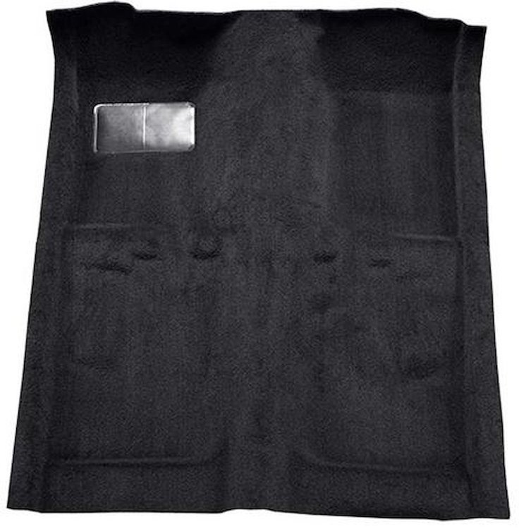 F9282301 1974-77 Maverick/Comet 2-Door; Molded; Cutpile Carpet; Kit; Black