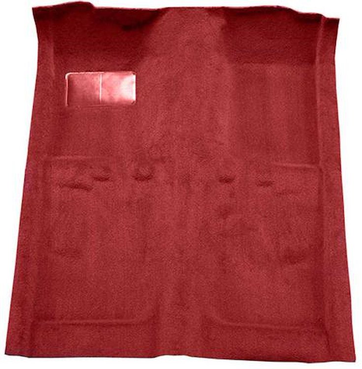 F9282302 1974-77 Maverick/Comet 2-Door; Molded; Cutpile Carpet; Kit; Red