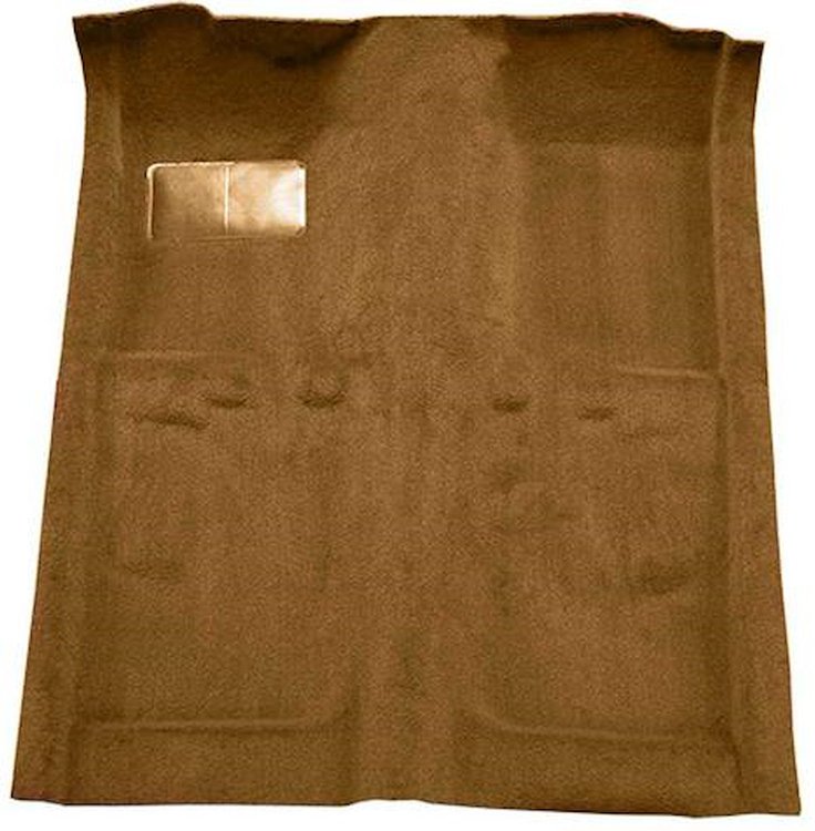 F9282324 1974-77 Maverick/Comet 2-Door; Molded; Cutpile Carpet; Kit; Saddle