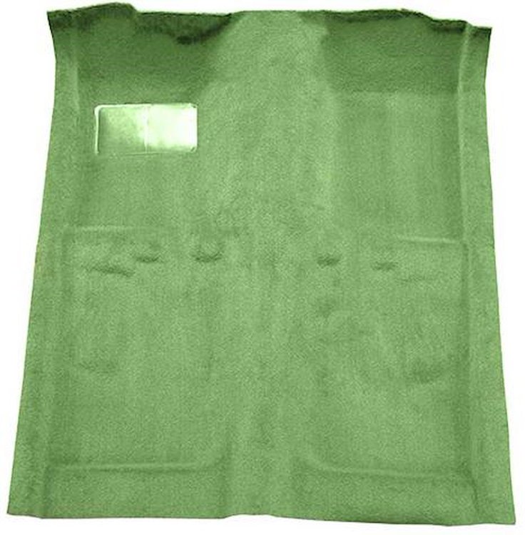F9282339 1974-77 Maverick/Comet 2-Door; Molded; Cutpile Carpet; Kit; Willow Green