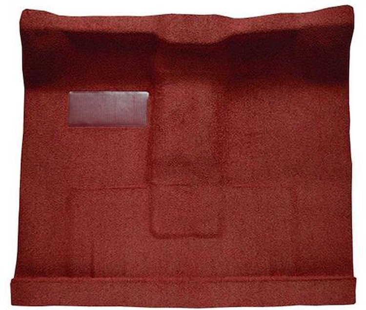 F9283002 1961-64 Ford F-Series w/ High Tunnel; Molded Loop Carpet; Kit; Red