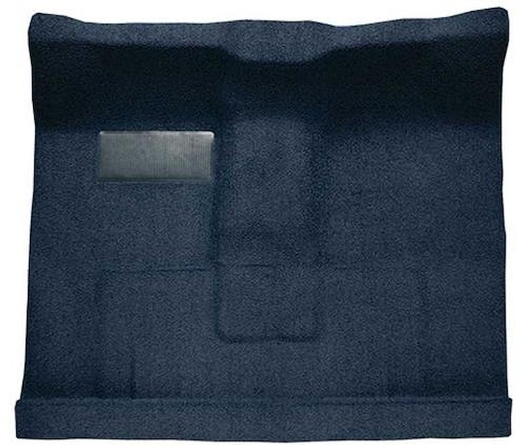 F9283012 1961-64 Ford F-Series w/ High Tunnel; Molded Loop Carpet; Kit; Dark Blue