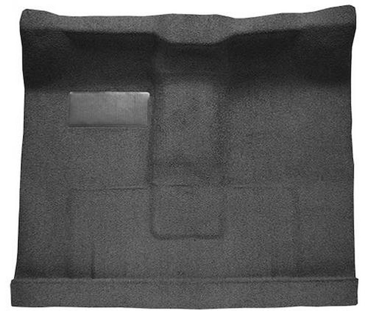 F9283047 1961-64 Ford F-Series w/ High Tunnel; Molded Loop Carpet; Kit; Gunmetal Gray