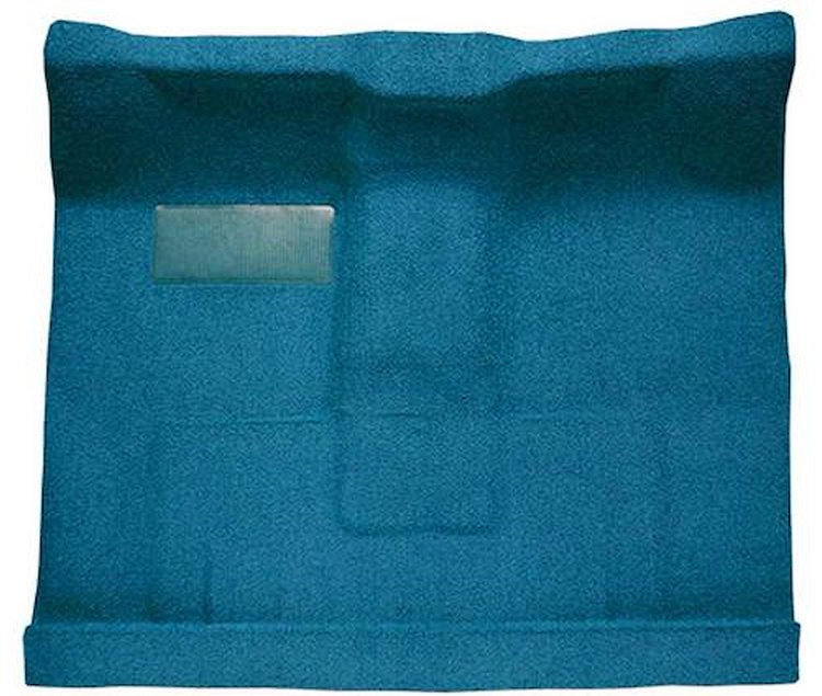 F9283062 1961-64 Ford F-Series w/ High Tunnel; Molded Loop Carpet; Kit; Ford Blue