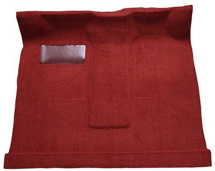 F9283102 1961-64 Ford F-100 w/ Low Tunnel; Molded Loop Carpet; Kit; Red