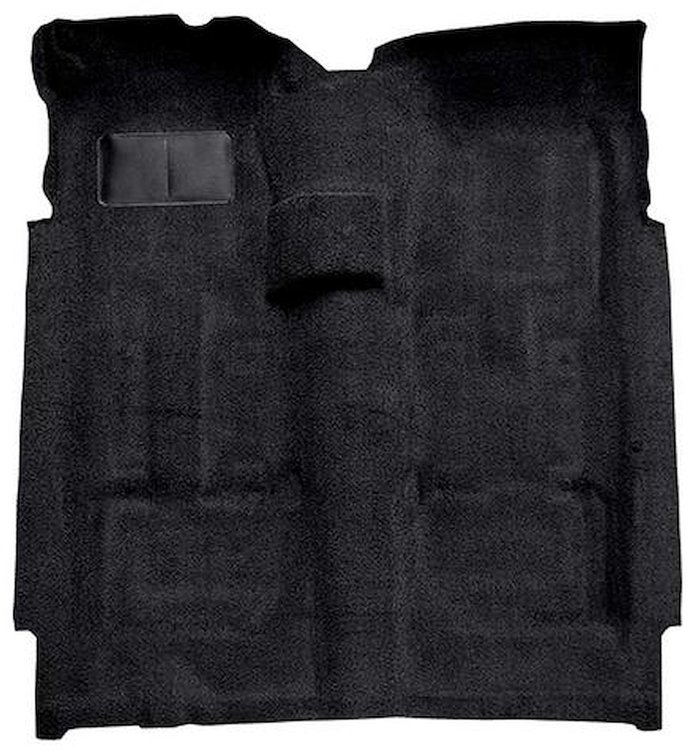 F9294201 1972-73 Ford Torino/Montego 2-Door w/ Floor Shift; Molded Loop Carpet; Kit; Black