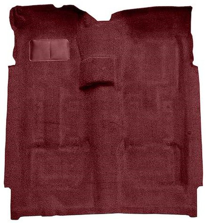 F9294215 1972-73 Ford Torino/Montego 2-Door w/ Floor Shift; Molded Loop Carpet; Kit; Maroon