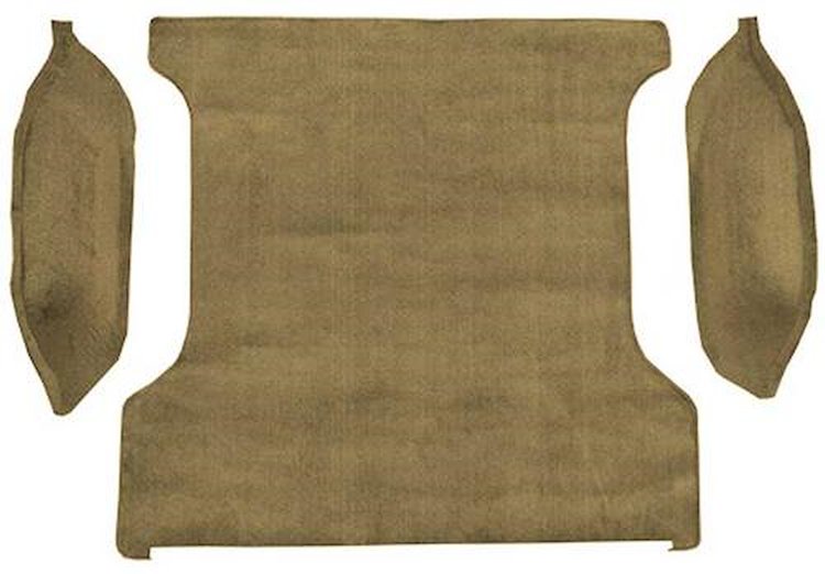 F9310705 1980-93 Ford Bronco Cargo Area; Molded; Cutpile Carpet; Kit; Gold
