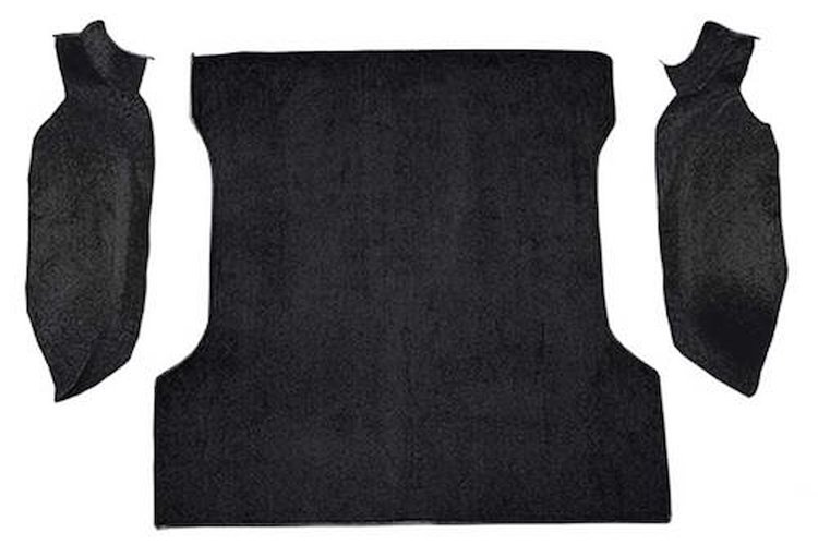 F9310801 1978-79 Ford Bronco Cargo Area; Molded; Cutpile Carpet; Kit; Black