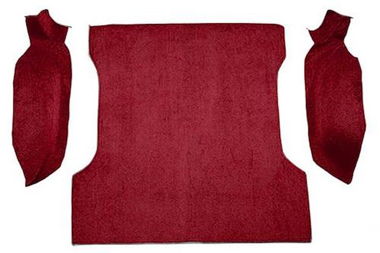 F9310821 1978-79 Ford Bronco Cargo Area; Molded; Cutpile Carpet; Kit; Oxblood