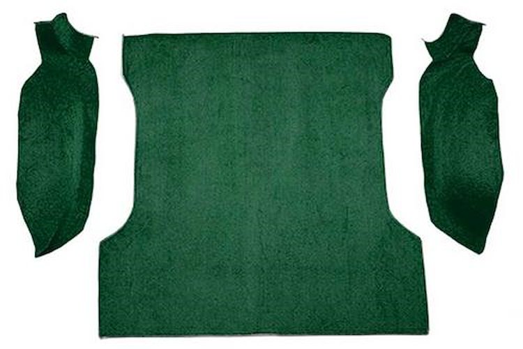 F9310846 1978-79 Ford Bronco Cargo Area; Molded; Cutpile Carpet; Kit; Jade Green