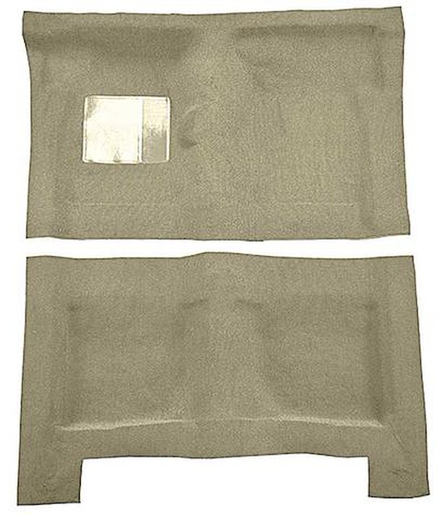F9446944 1965-68 Galaxie/500 4-Door w/ Floor Shift; Molded Loop Carpet; Kit; Fawn Sandalwood