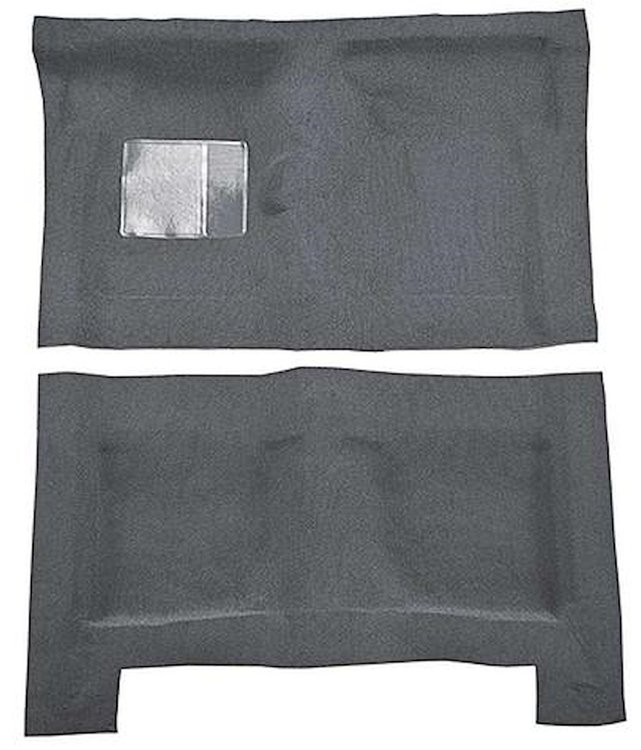 F9446947 1965-68 Galaxie/500 4-Door w/ Floor Shift; Molded Loop Carpet; Kit; Gunmetal Gray